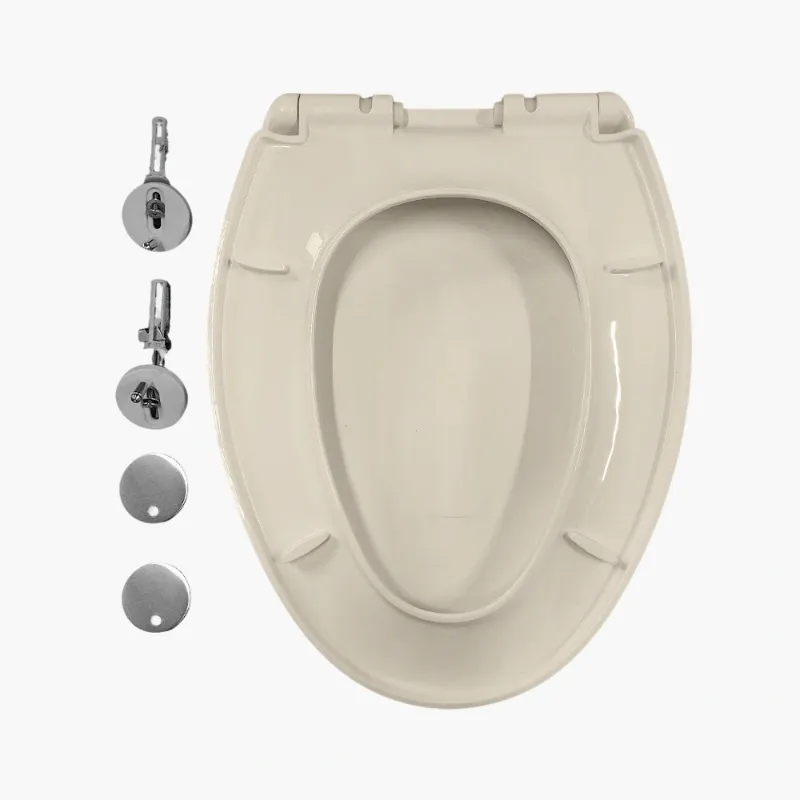 HOROW Quick Release Toilet Seat Model T0338BC-02-01A for T0338BC toilet, seat in a bathroom
