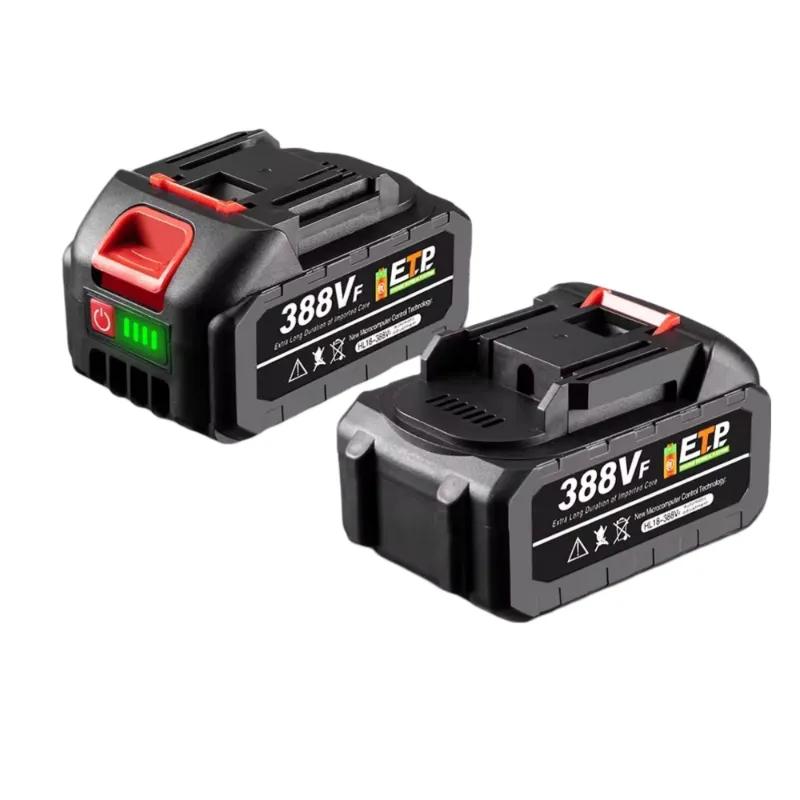 NewBeny 18-21V Rechargeable Lithium Batteries with LED Display in red