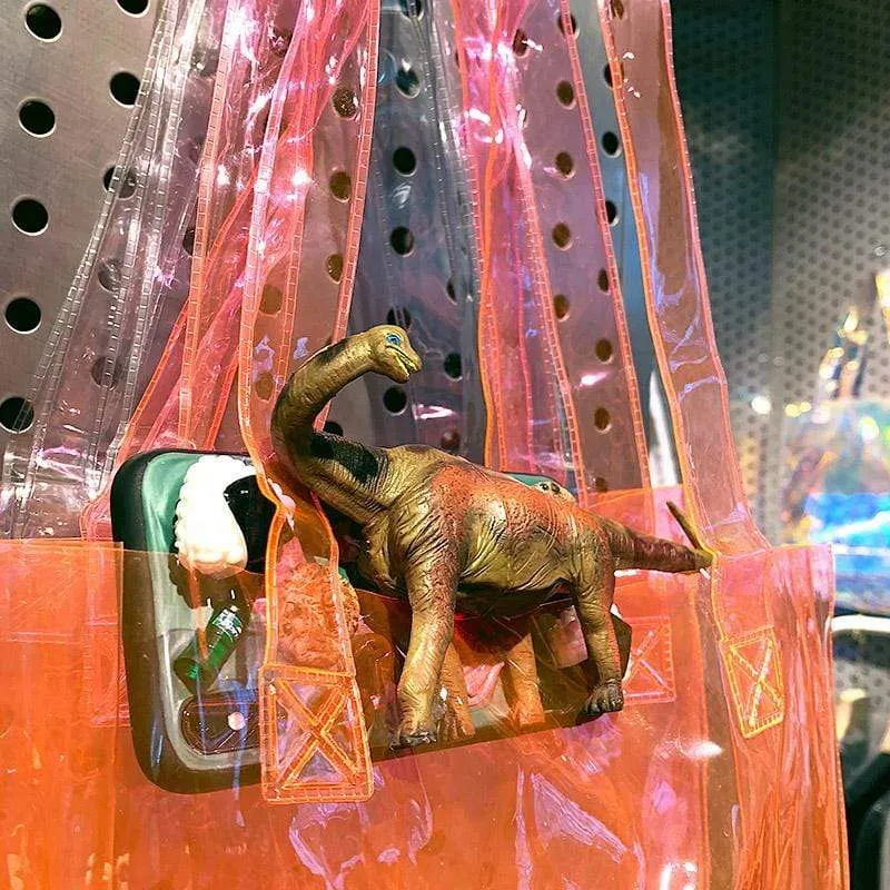 Techypop The Golden Dinosaur Designer iPhone Case, shown from the front