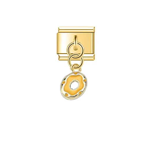 FabuLove Dangling Donut charm showing donut design