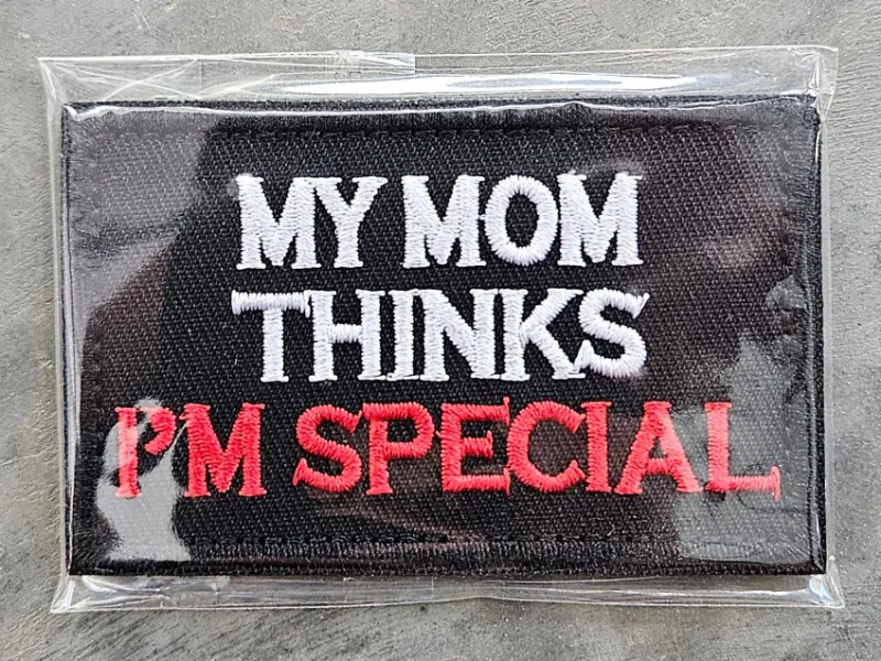 MyHackerTech MY MOM THINK I'M SPECIAL Tactical Morale Patch