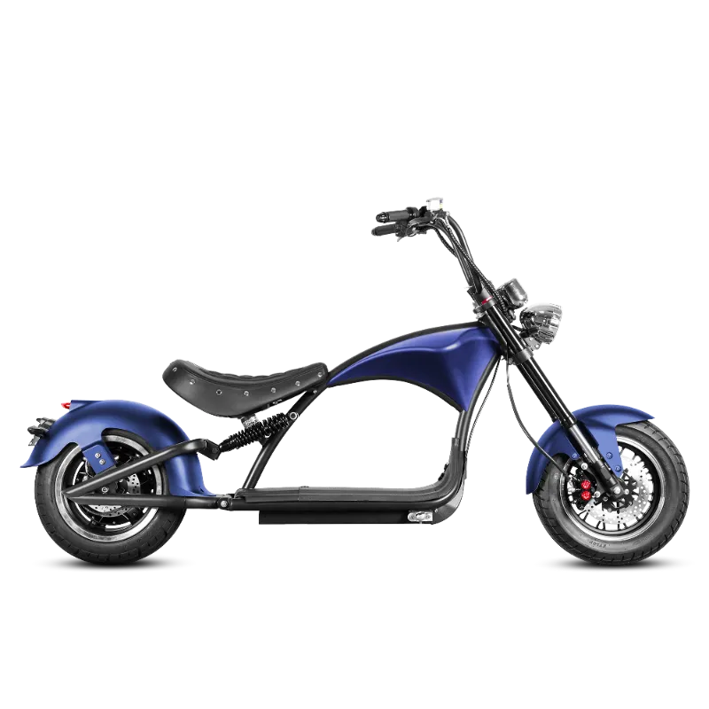 Eahora Emars M1P Blueberries Blue electric scooter in deep blue