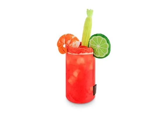 Found My Animal Barking Brunch Buddy Mary plush dog toy shaped like a Bloody Mary cocktail