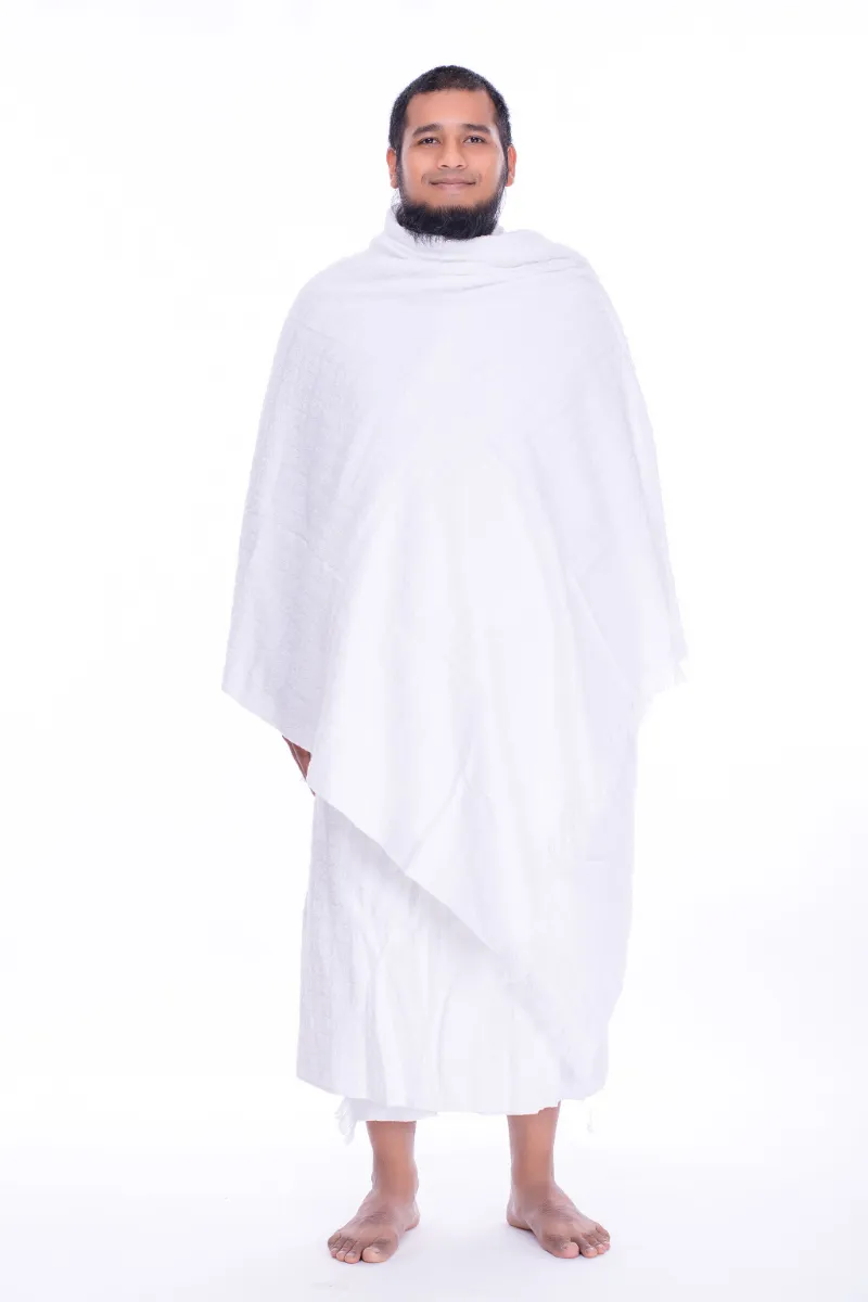 ZAAHARA Kain Ihram Lelaki 100% cotton two-piece set