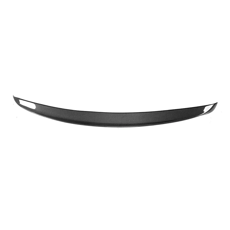 Twenty Two Tuning Aero Style Carbon Fiber Rear Spoiler Compatible With Mercedes S-Class (W221) showing trunk spoiler on sedan