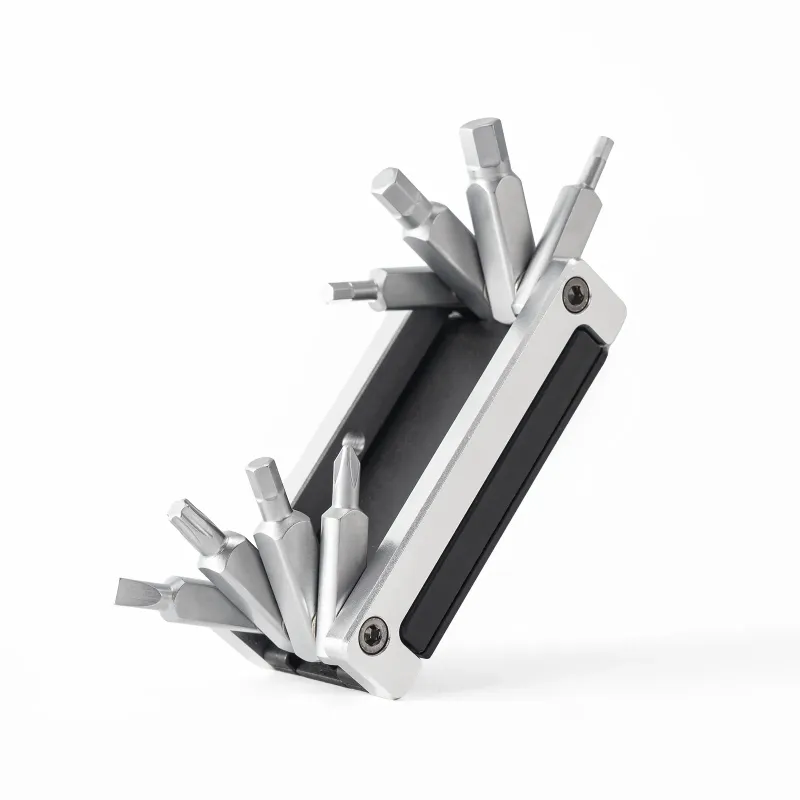 RockBros US 8-in-1 Mini Portable Bike Repair Tool with integrated tire repair capability
