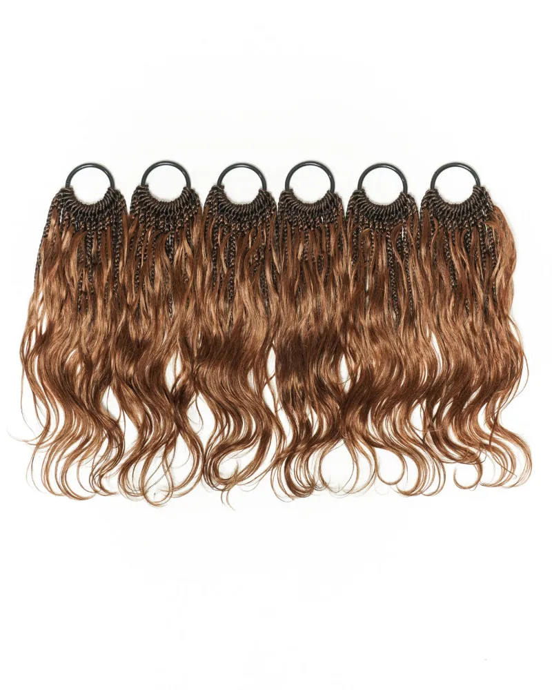 Jaliza Michelle Crochet Braids 12 inch Human Hair Body Wave Pre Loop with 120 strands