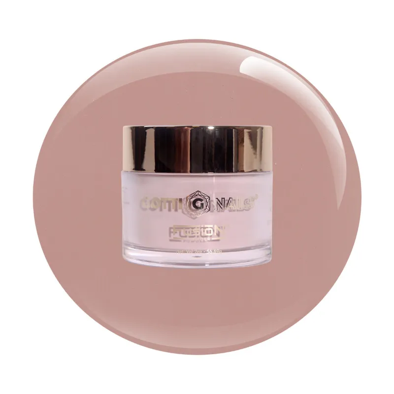 Gotti Nails #10F Gotti Fusion Powder Boss of All Bosses warm taupe crème dip powder jar