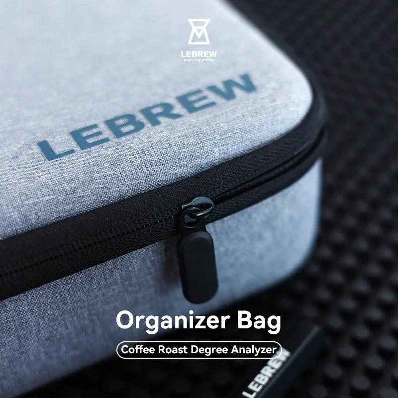 LEBREW RoastSee C1 Organizer bag carrying case for Coffee Roast Degree Analyzer and accessories