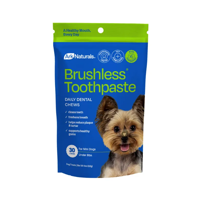 Found My Animal Brushless Toothpaste dental chews for dogs