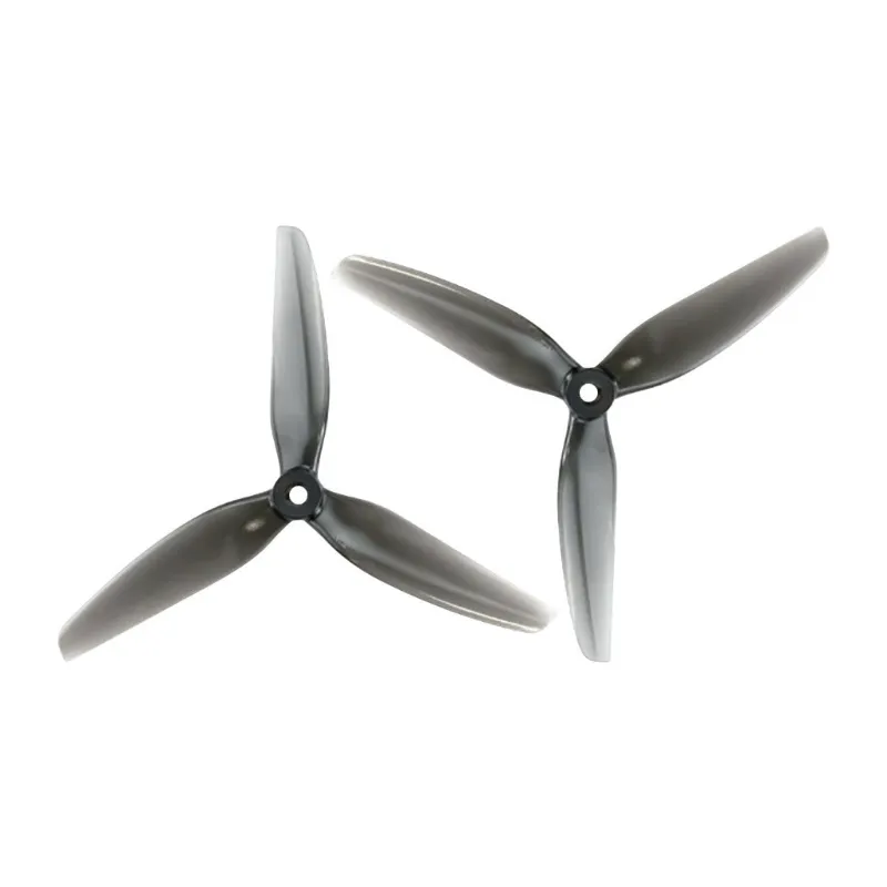 QWinOut HQDrop 6X3.5X3 crossover machine 6-inch 3-bladed propeller set showing CW and CCW blades