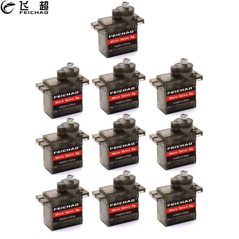 QWinOut FEICHAO mini servo 9g with metal gears and connector wire