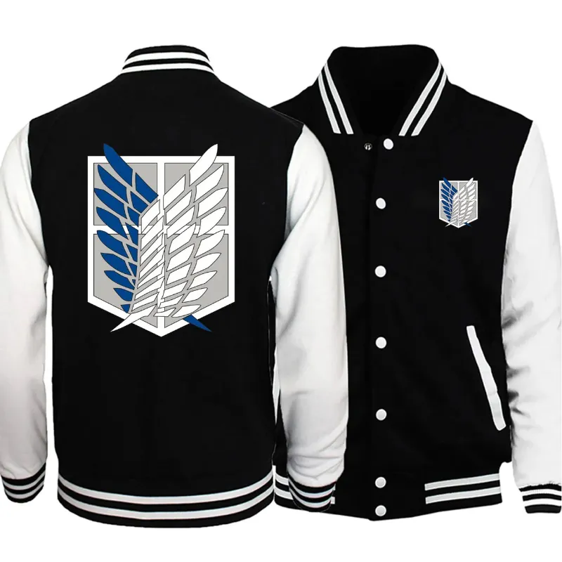 Animeancy Attack on Titan Jacket with 3D digital printing and Survey Corps design