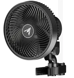 Mass Hydroponics AC Infinity Cloudray S9 Gen 2 9-inch clip fan with oscillation