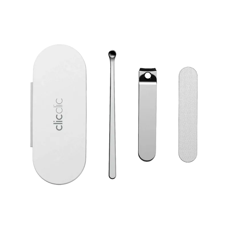 HOTO Nail Clippers, small metal grooming tool