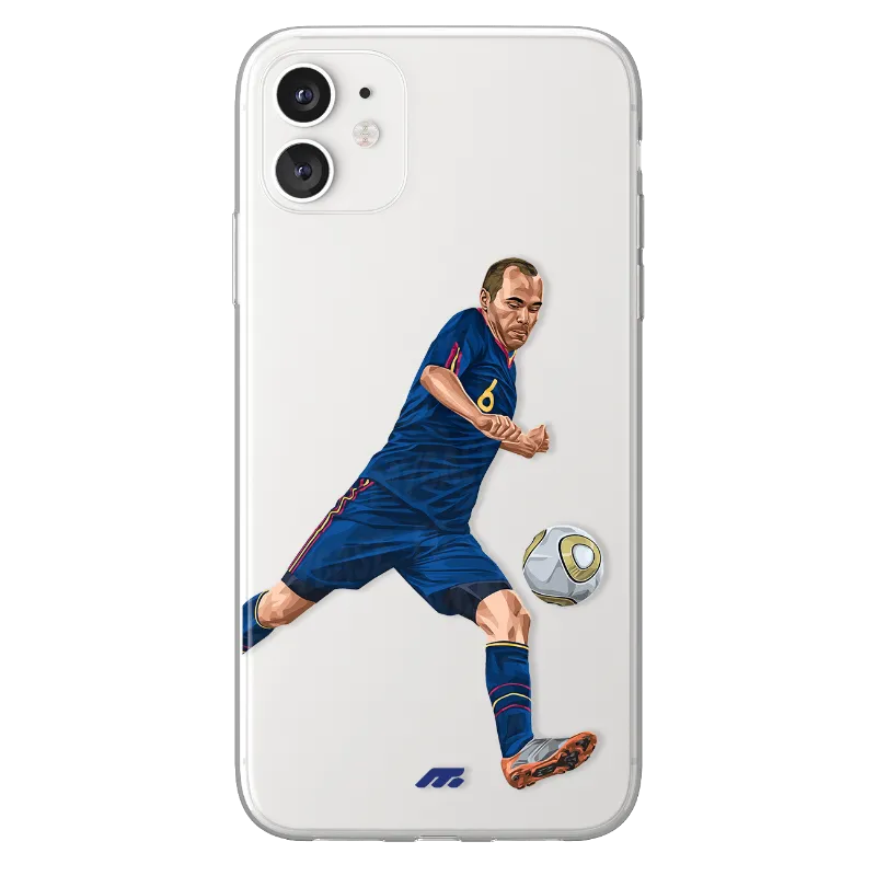 MYCASE FC ANDRÉS hand-drawn Spain Iniesta phone case