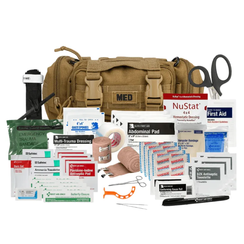 ViTAC Solutions Rapid Response Trauma Kit with advanced bleeding control in compact pouch