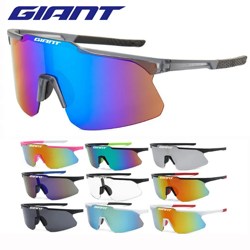 PUPU Sports GIANT Cycling Glasses UV400 Anti-Fog Sports Sunglasses with protective case