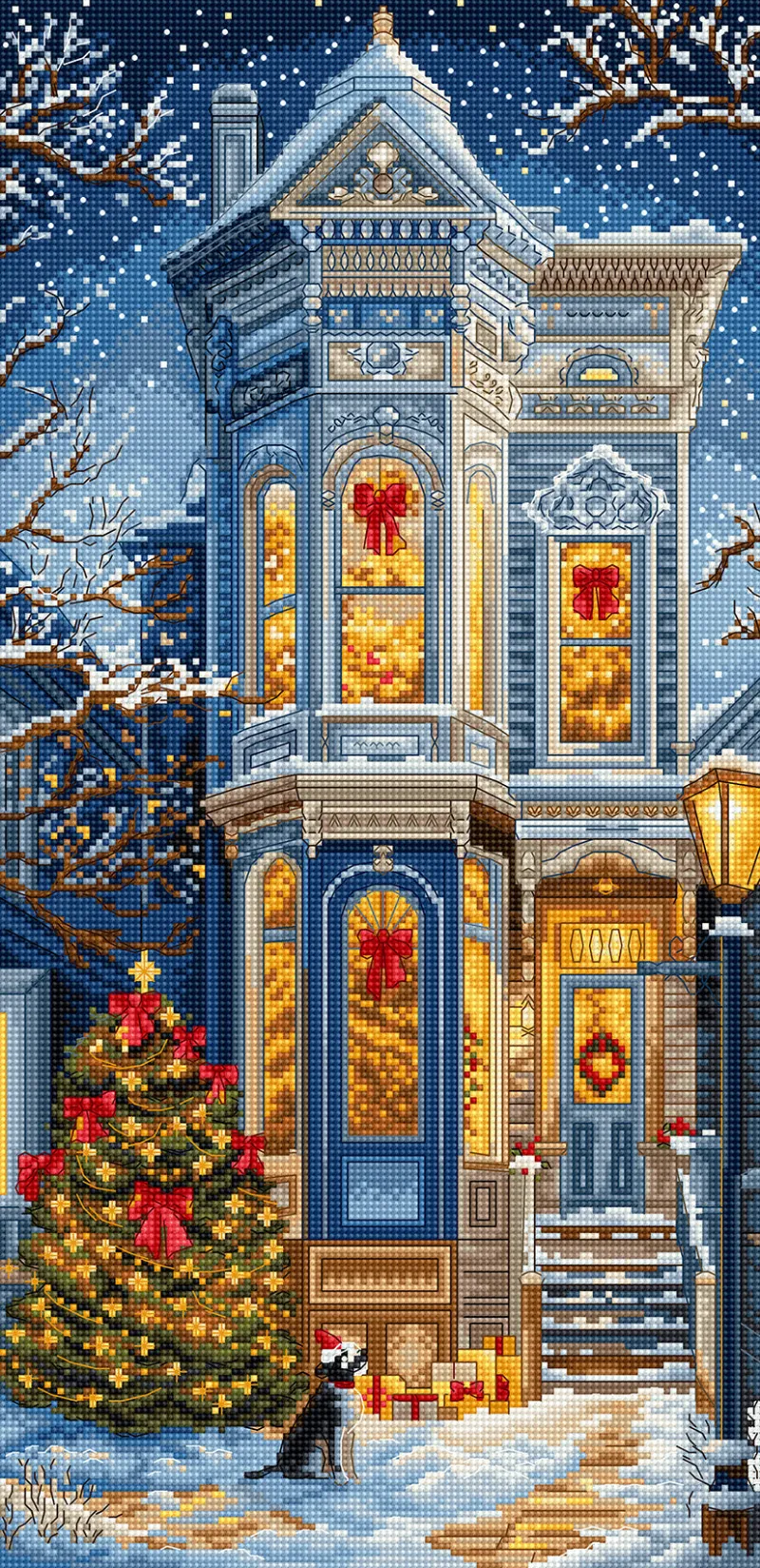 LETISTITCH Digital Pattern for L9953 Kit shown as downloadable cross stitch chart