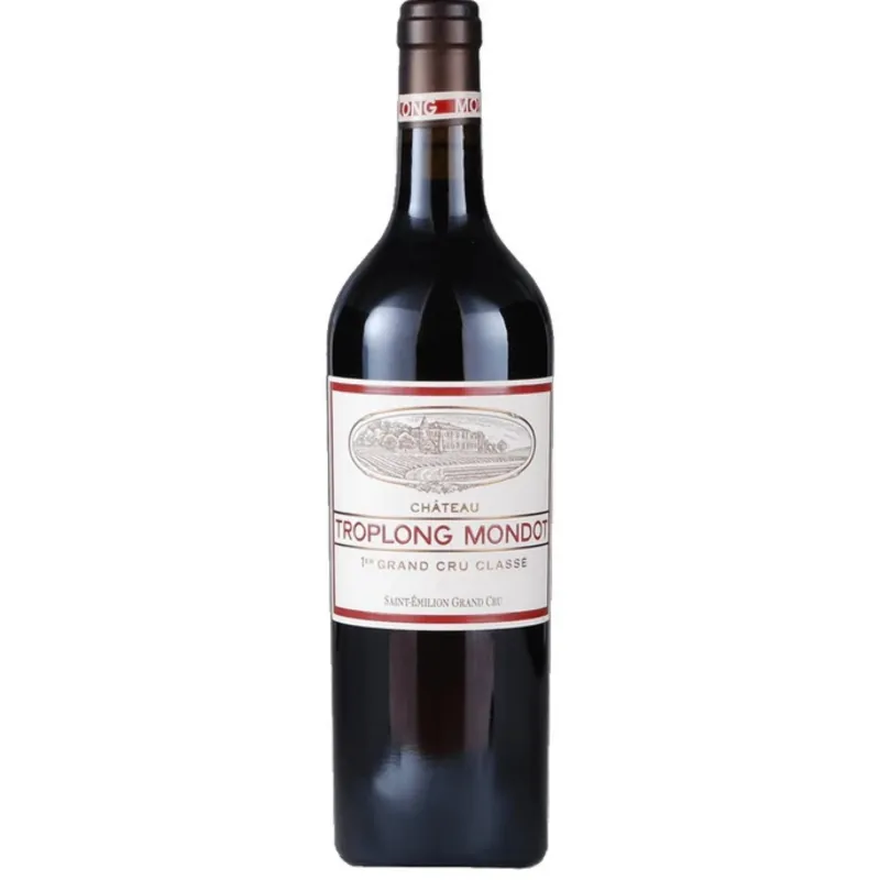 Mr.D Wine 2010 Château Troplong Mondot Saint-Émilion Grand Cru red wine bottle