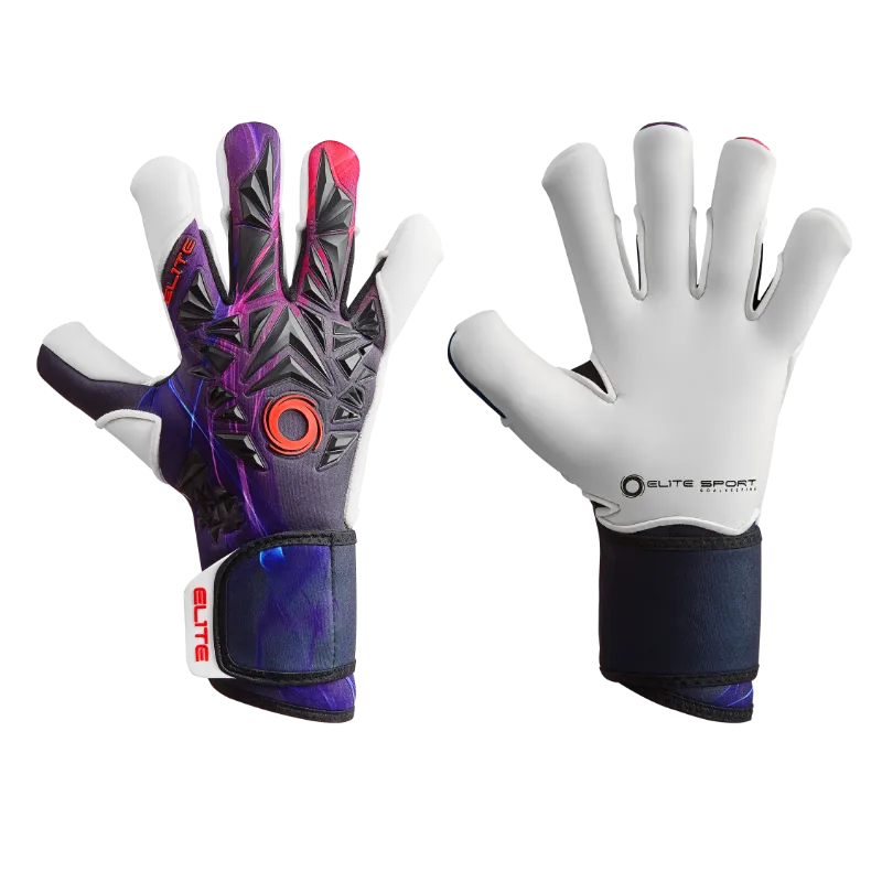 EliteSportUSA Energy 2026 - 2027 Goalkeeper Gloves with embossed backhand and palm design