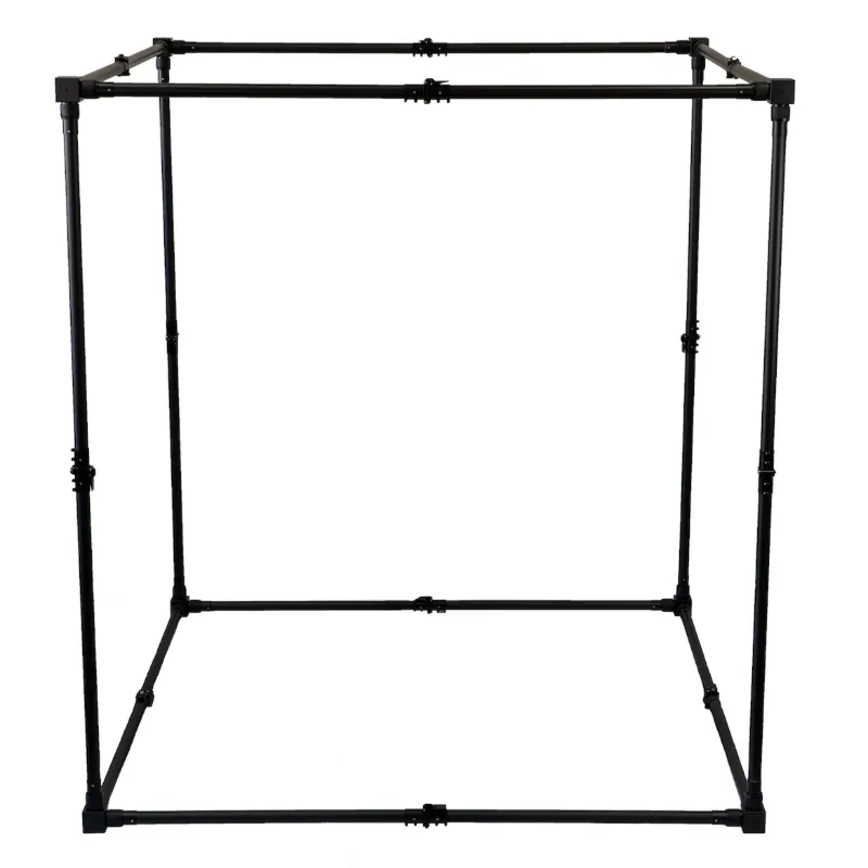 MOS Equipment Mission Darkness TactiFrame Carbon Fiber Frame System showing assembled modular frame components