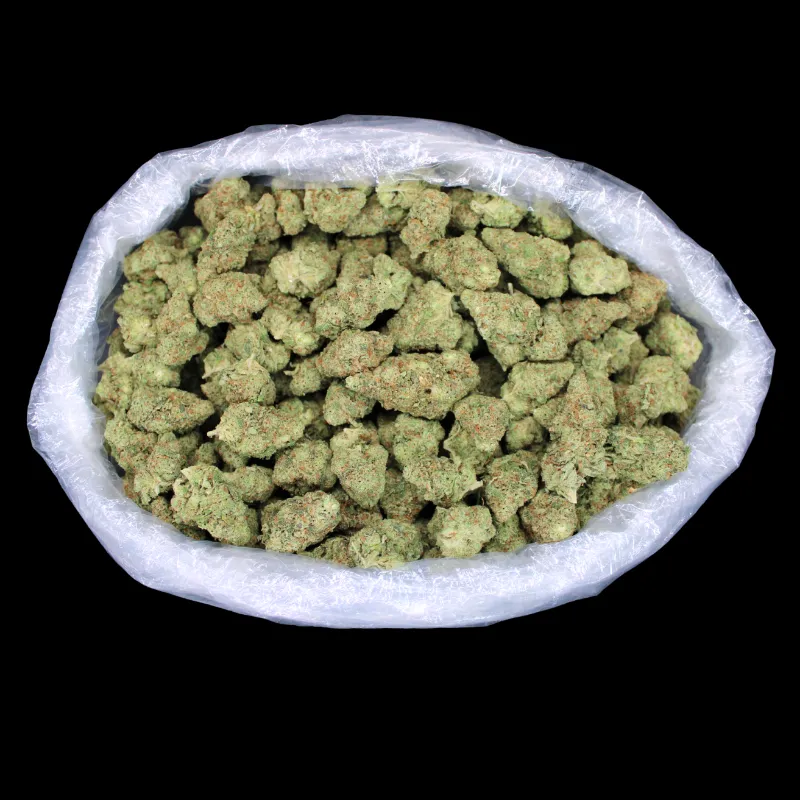 THCA Small Buds Zangbanger THCA Flower, compact hybrid buds