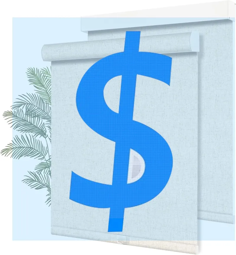 Bringnox Roller Shade Price Difference product for custom motorized shade upgrades