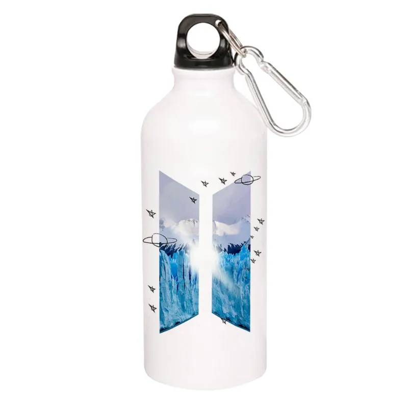 The Banyan Tee US BTS Sipper - K Pop metal water bottle with printed design