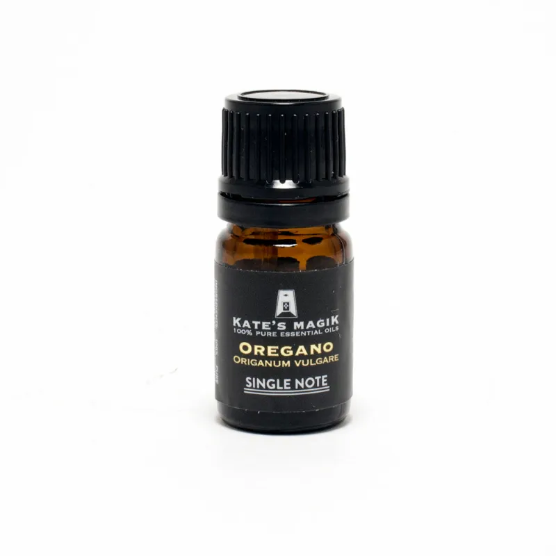 Kates Magik Oregano Essential Oil bottle