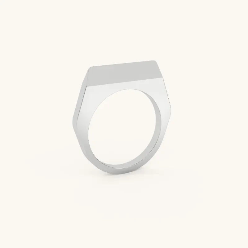 Defender Ring Edge angular stainless steel self-defense ring