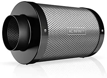 Mass Hydroponics AC Infinity Duct Carbon Filter with Australian Charcoal in 4-inch size