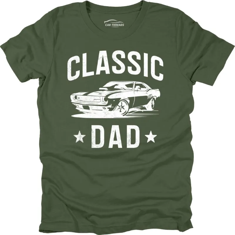 Car Threads Classic Dad t-shirt with understated design