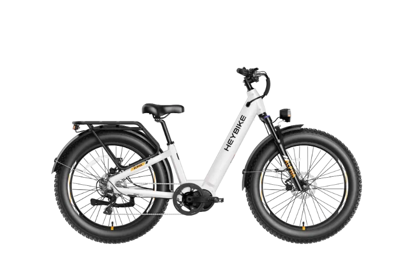 Heybike ALPHA fat-tire e-bike with 26-inch wheels
