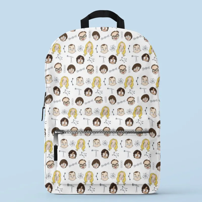 The Banyan Tee US All-Over Print Backpack - TBBT Characters with vibrant all-over print design