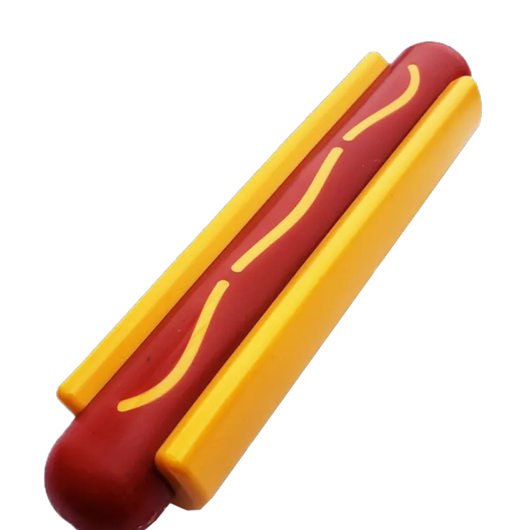 Soda Pup Hot Dog nylon dog chew toy for aggressive chewers USA made