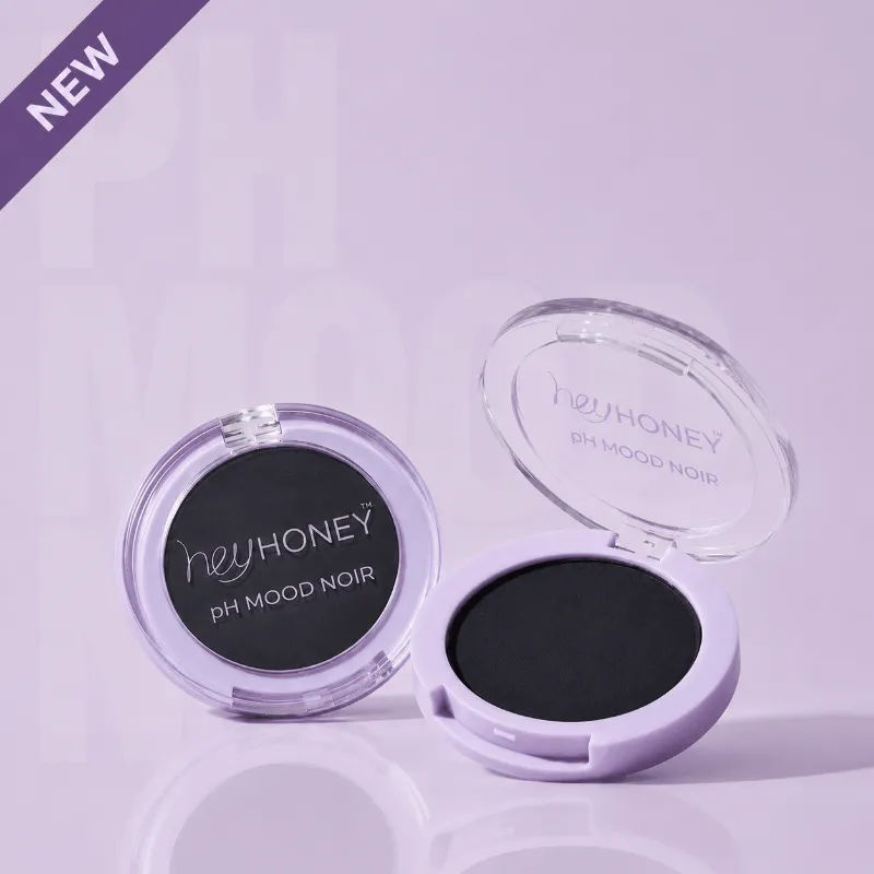 Hey Honey pH Mood Noir color product with pH reactive formula