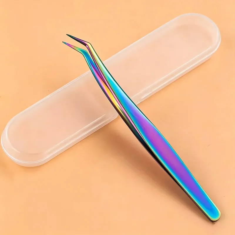 LETISTITCH Diamond Art Tweezers in Chameleon color finish