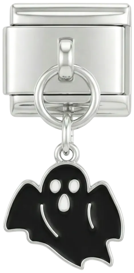 Charms Official black ghost charm for bracelet