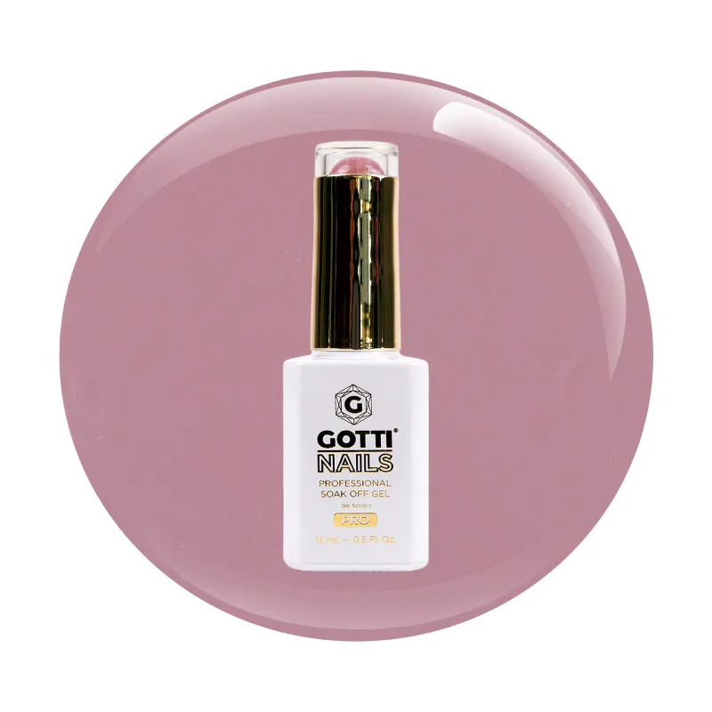 Gotti Nails #13G Gel Color A Friend of Ours soft rosy nude crème gel polish bottle