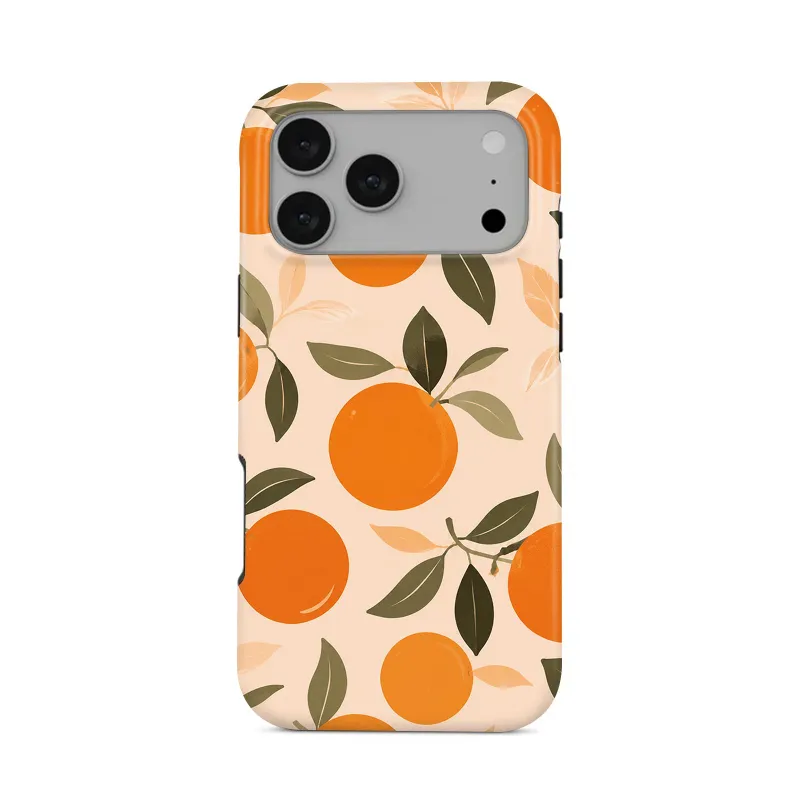 COBAK Case Clementine Tough Phone Case in slim profile with vivid printed design