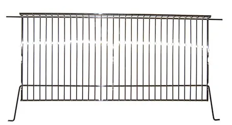GrillPartsReplacement 10 1/2 x 23 1/2 inch warming rack for Kenmore grills with front swing legs