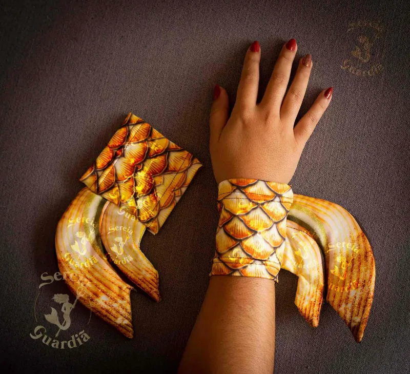 Sereia Guardiã Guardian Bracelet Indira, a mermaid-themed bracelet photographed on its own