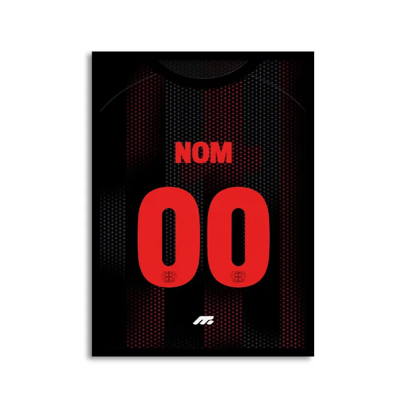 MYCASE FC Affiche Bayer Leverkusen Domicile Bayer Leverkusen home team poster