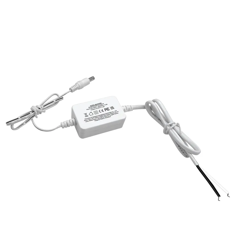 AIBOO Low Voltage Power Supply LED transformer 12V DC with US and EU plugs