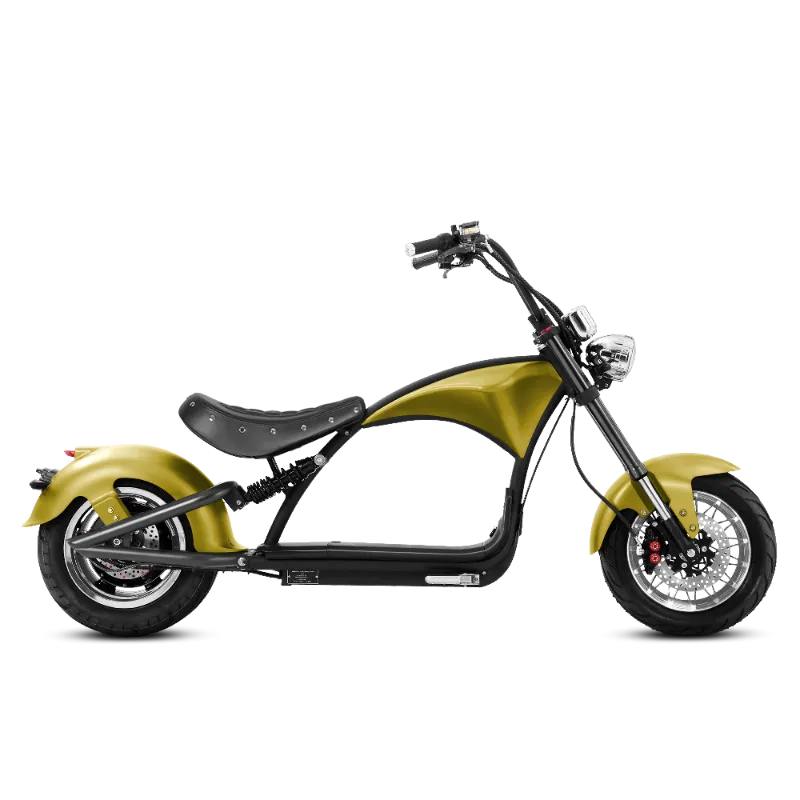 Eahora Emars M1P Old Gold electric scooter in gold finish