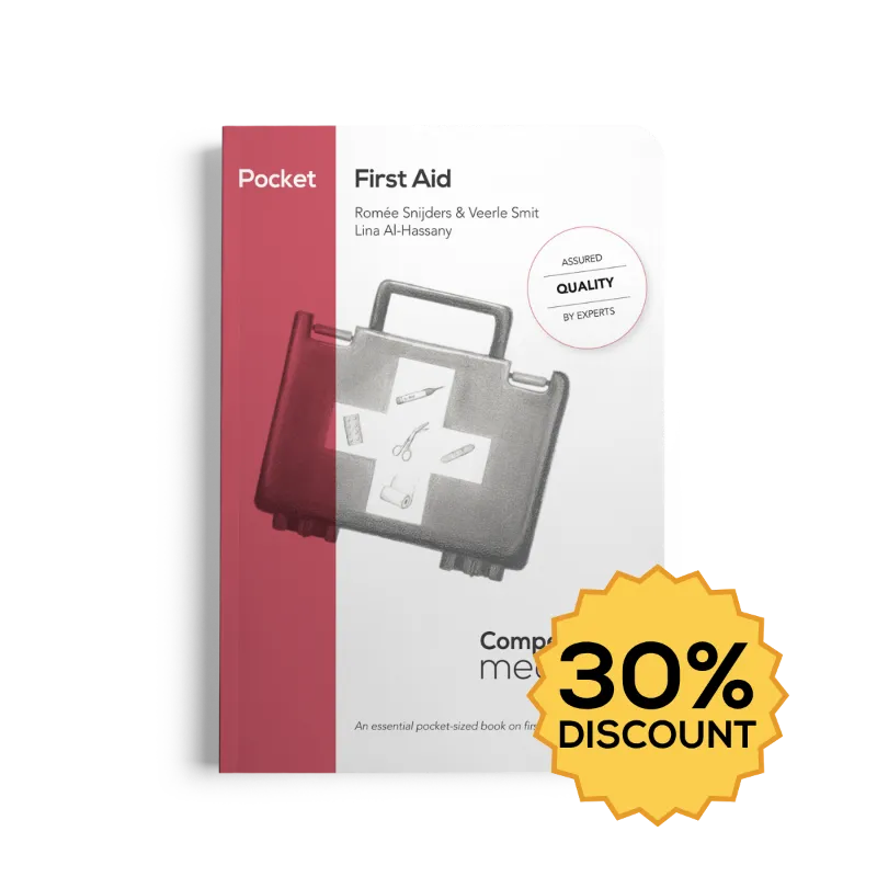 Compendium Medicine Pocket First Aid book with emergency procedures and illustrations