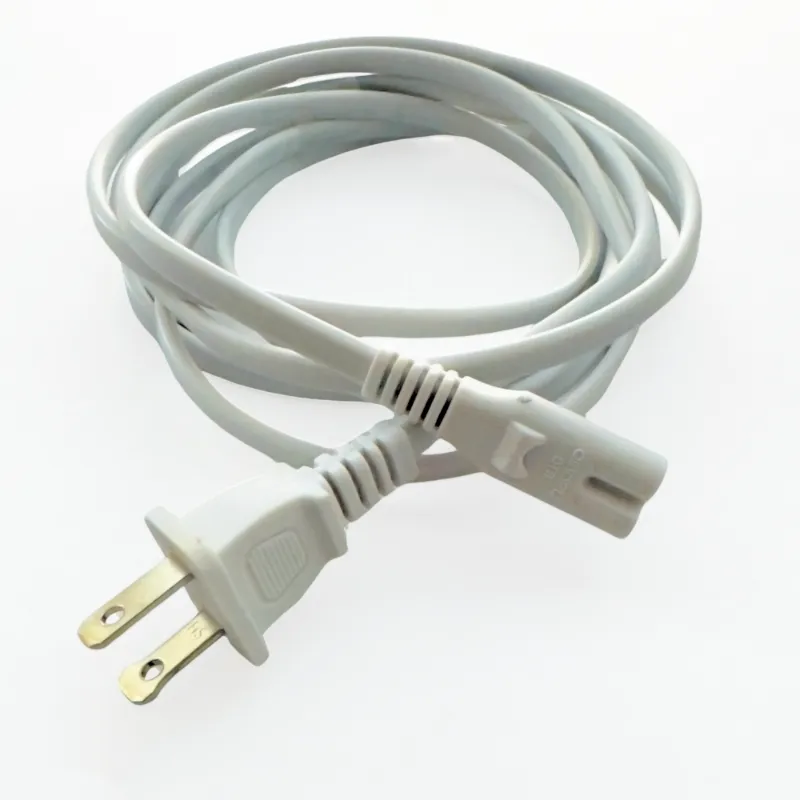 Herbalizer Power Cord, two-prong white AC replacement cable