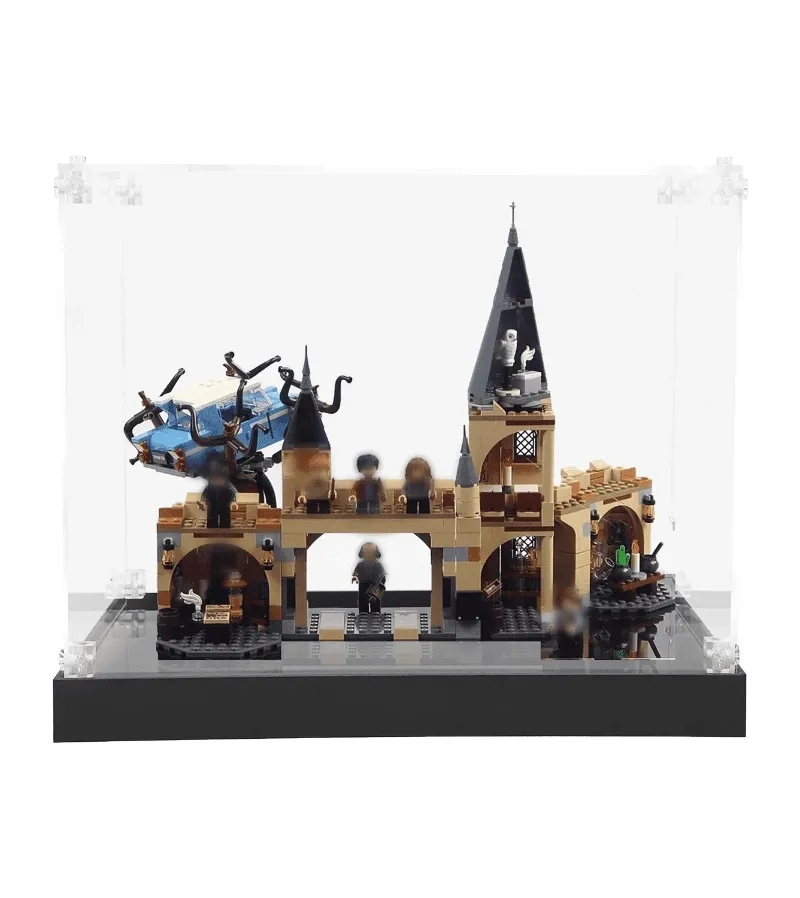 ICUANUTY Display case for LEGO Hogwarts Whomping Willow 75953, tall acrylic enclosure