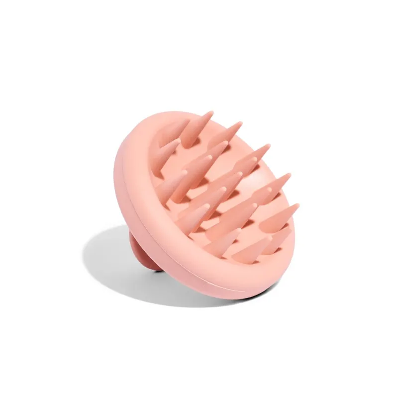 Lav Kids Scalp Massager with soft silicone bristles for gentle hair washing